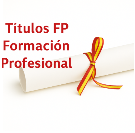 comprar título fp español